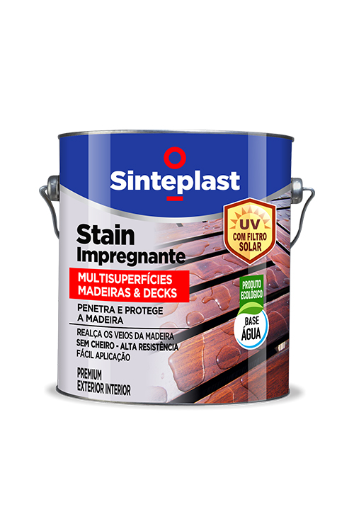 STAIN IMPREGNANTE BASE ÁGUA - ACETINADO