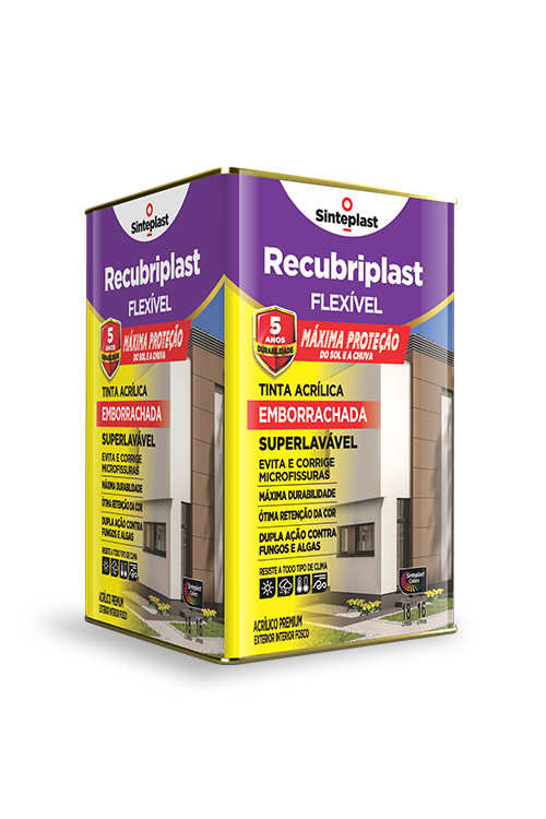 RECUBRIPLAST FLEXÍVEL TINTA ACRÍLICA ELÁSTICA - FOSCO