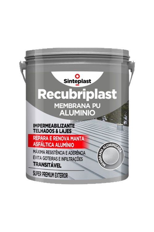 RECUBRIPLAST MEMBRANA PU ALUMÍNIO
